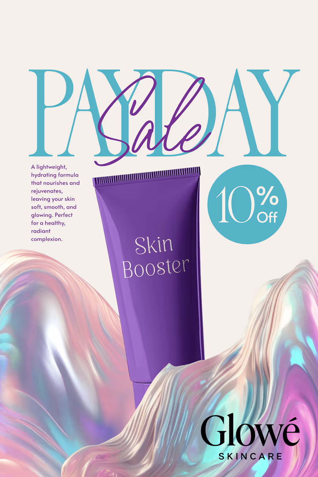 Cover image for Glowé Skincare Payday Sale Campaign