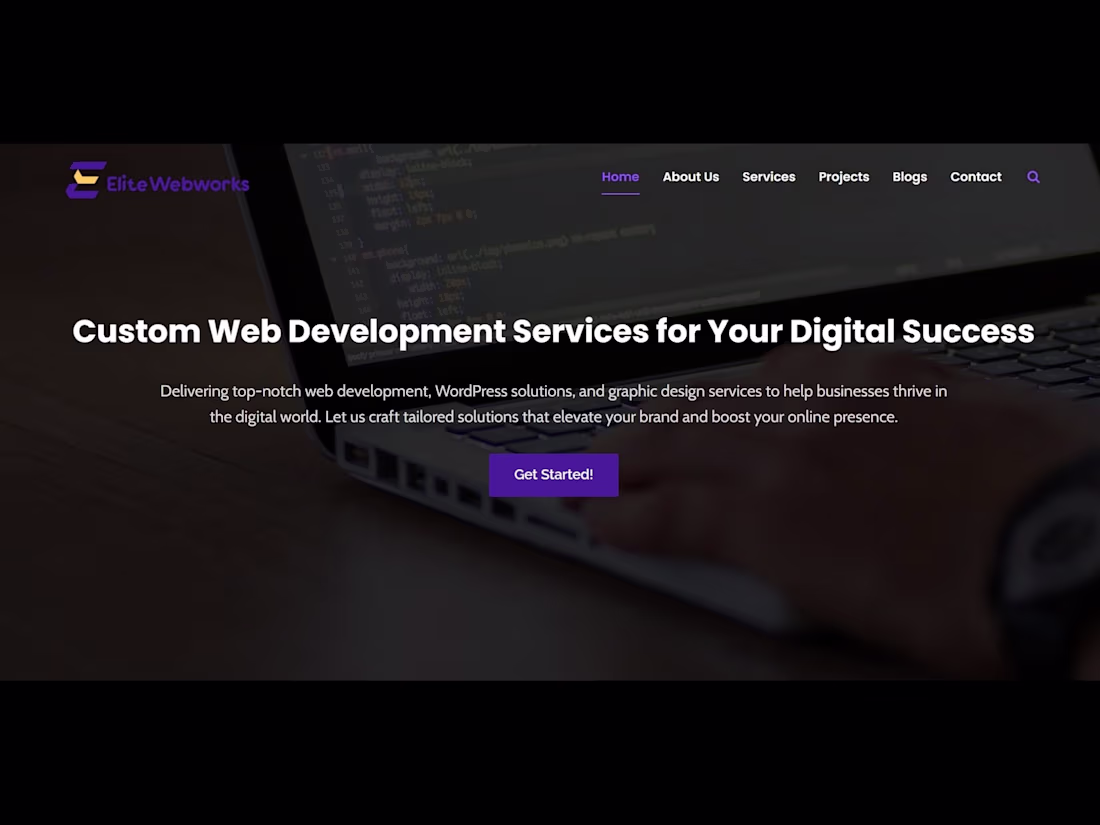 Cover image for Elite WebWorks