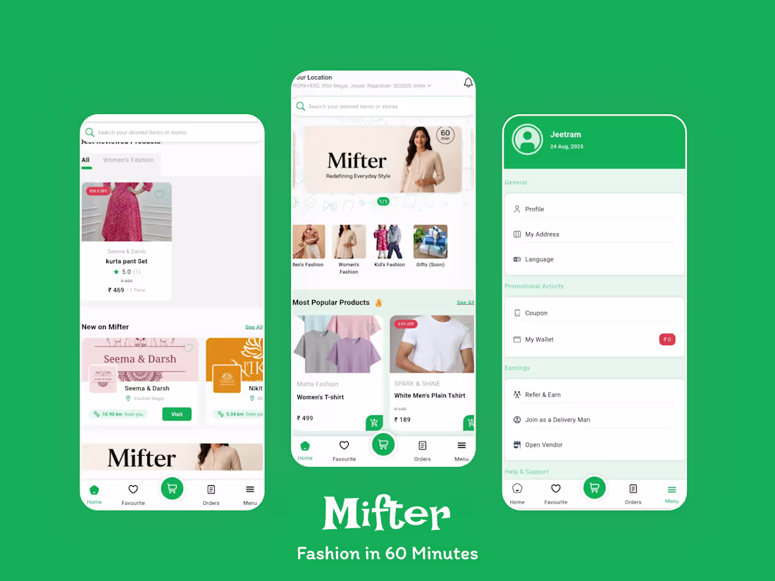 Cover image for Mifter – Flutter Mobile App