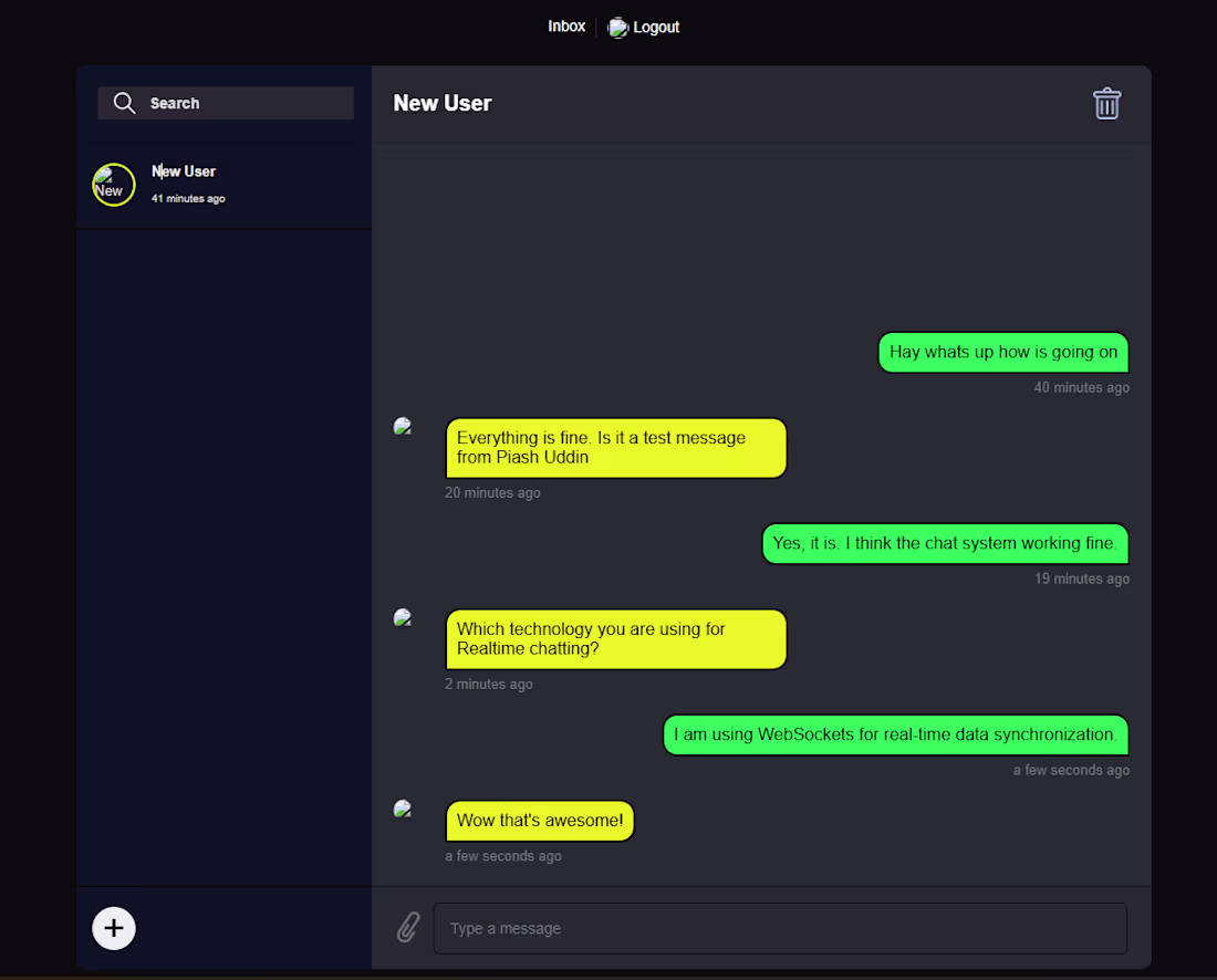 Cover image for ✨ Project Launch Alert: Simple Real-Time Messenger! 📲 Excit...