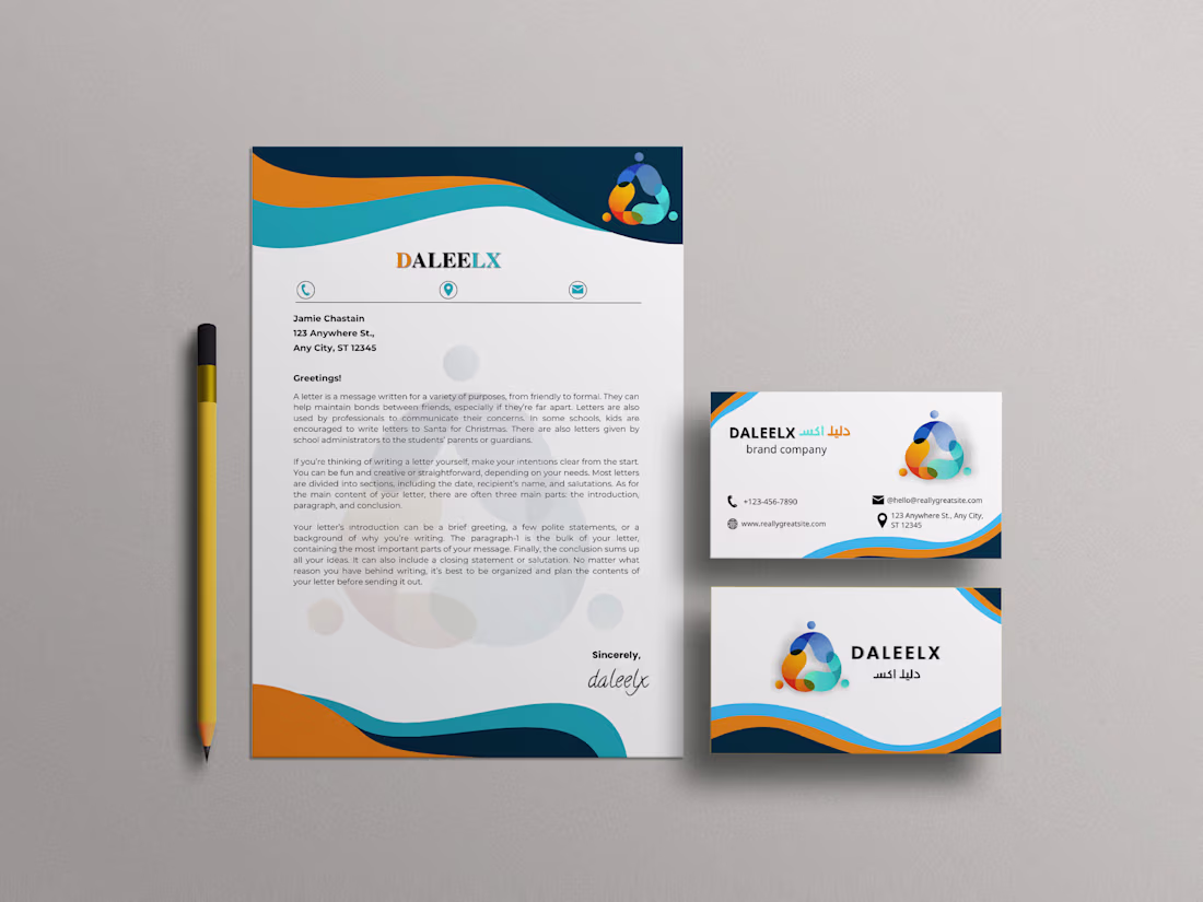 Cover image for Branding+graphic design work for with logo