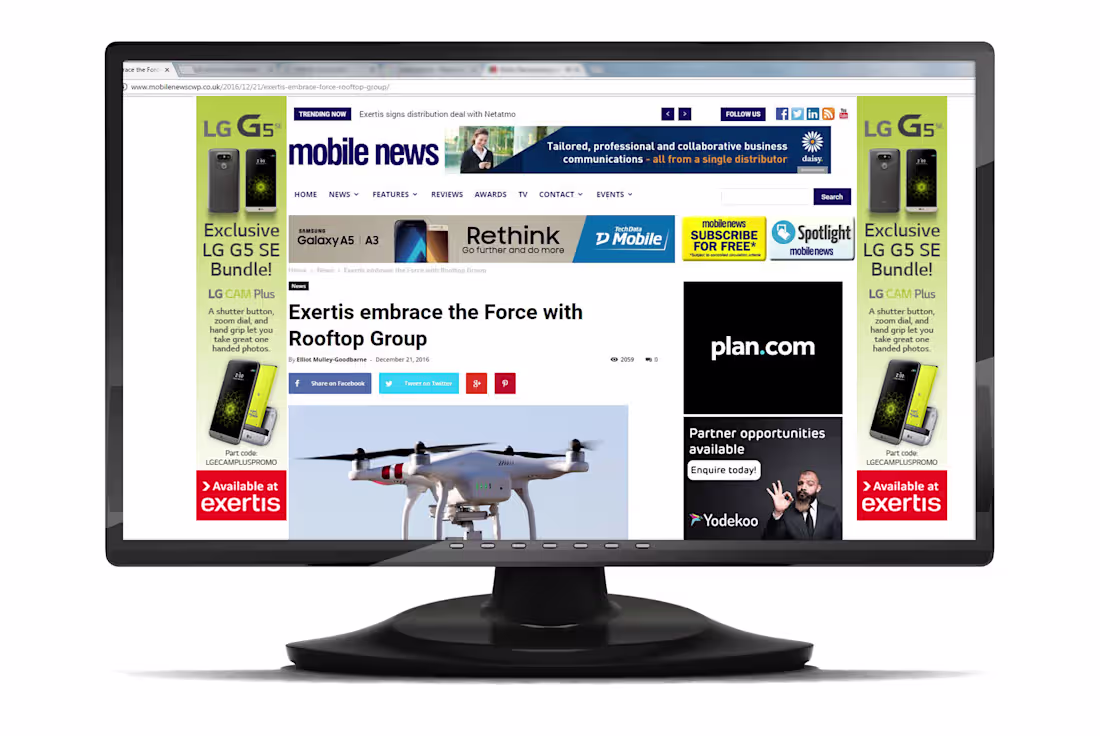 Cover image for Exertis UK - LG