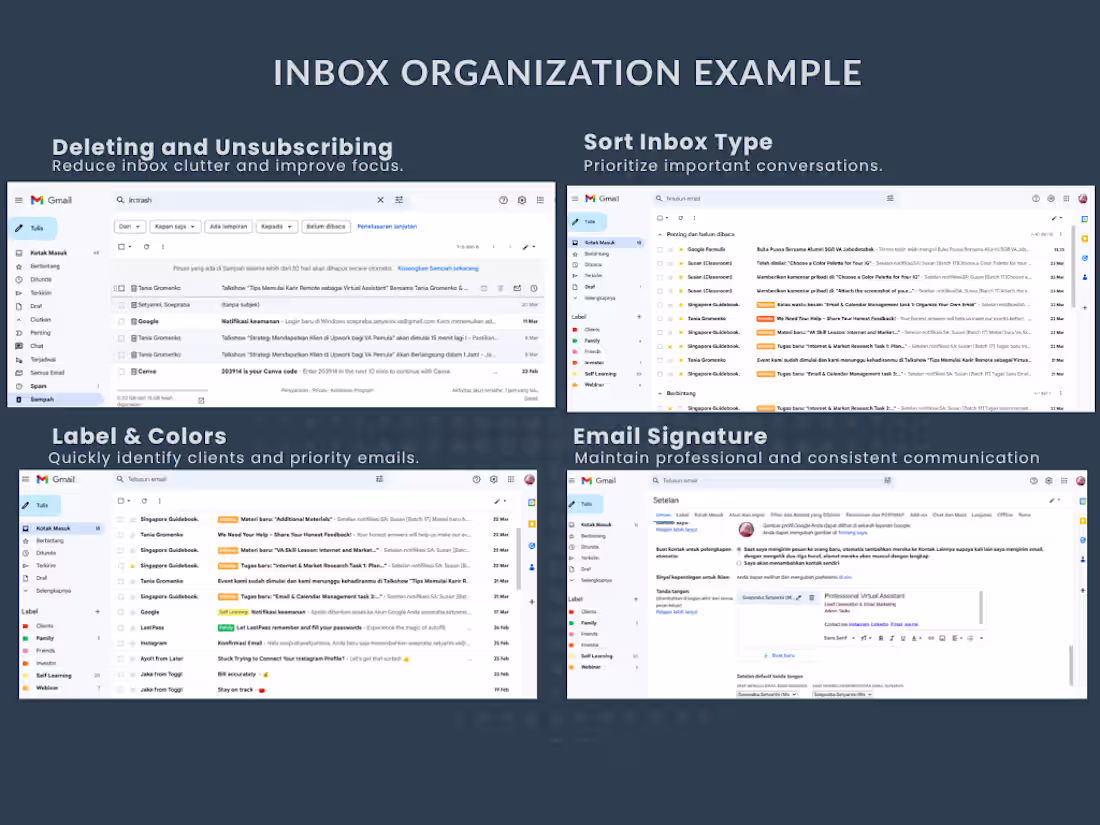 Cover image for Keep your inbox organized and