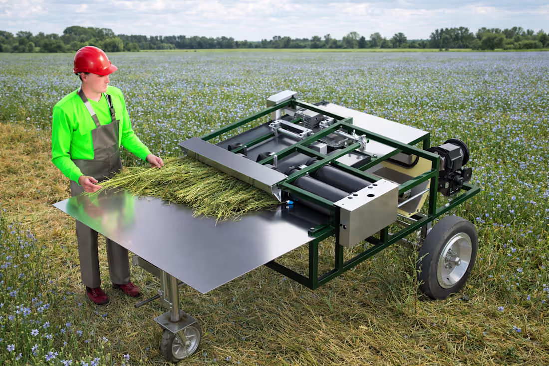 Cover image for Linseed Separating Machine – Design