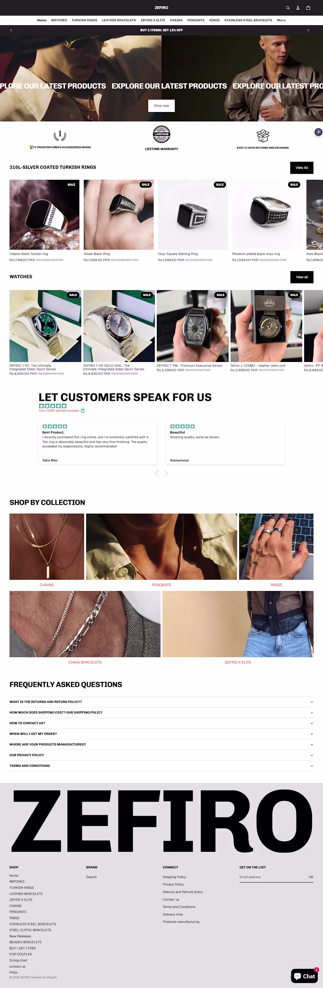 Cover image for Premium Men’s Luxury E-commerce: Pixel-Perfect