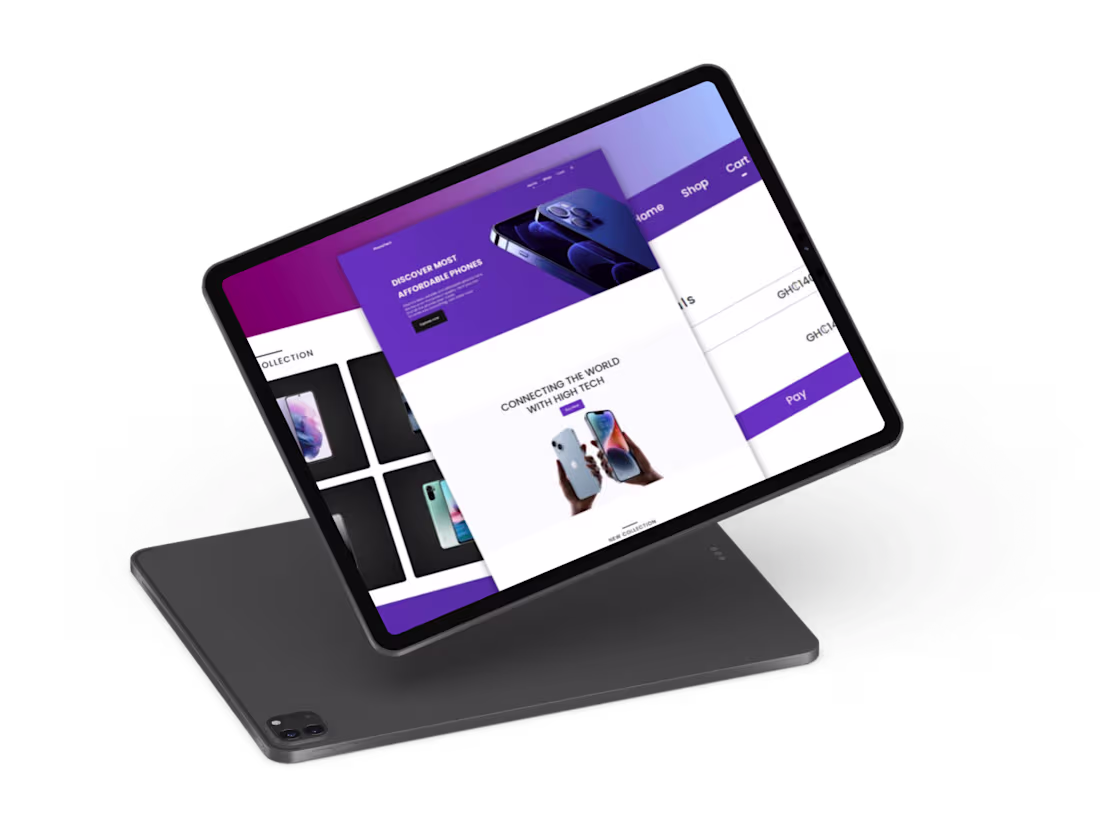 Cover image for E-commerce website UXUI 