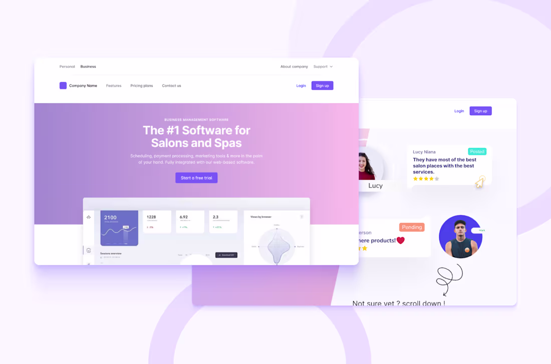 Cover image for Salon Appointment Scheduling Platform