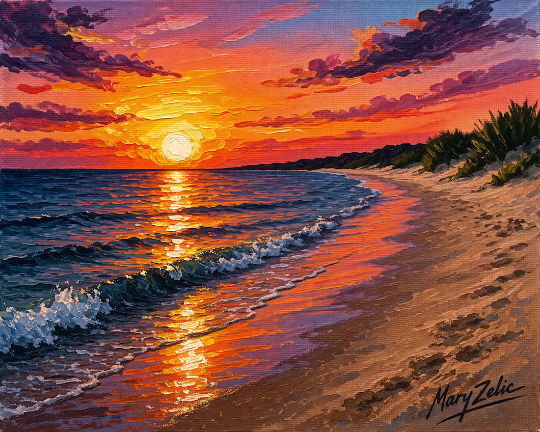 Cover image for Sunset memories