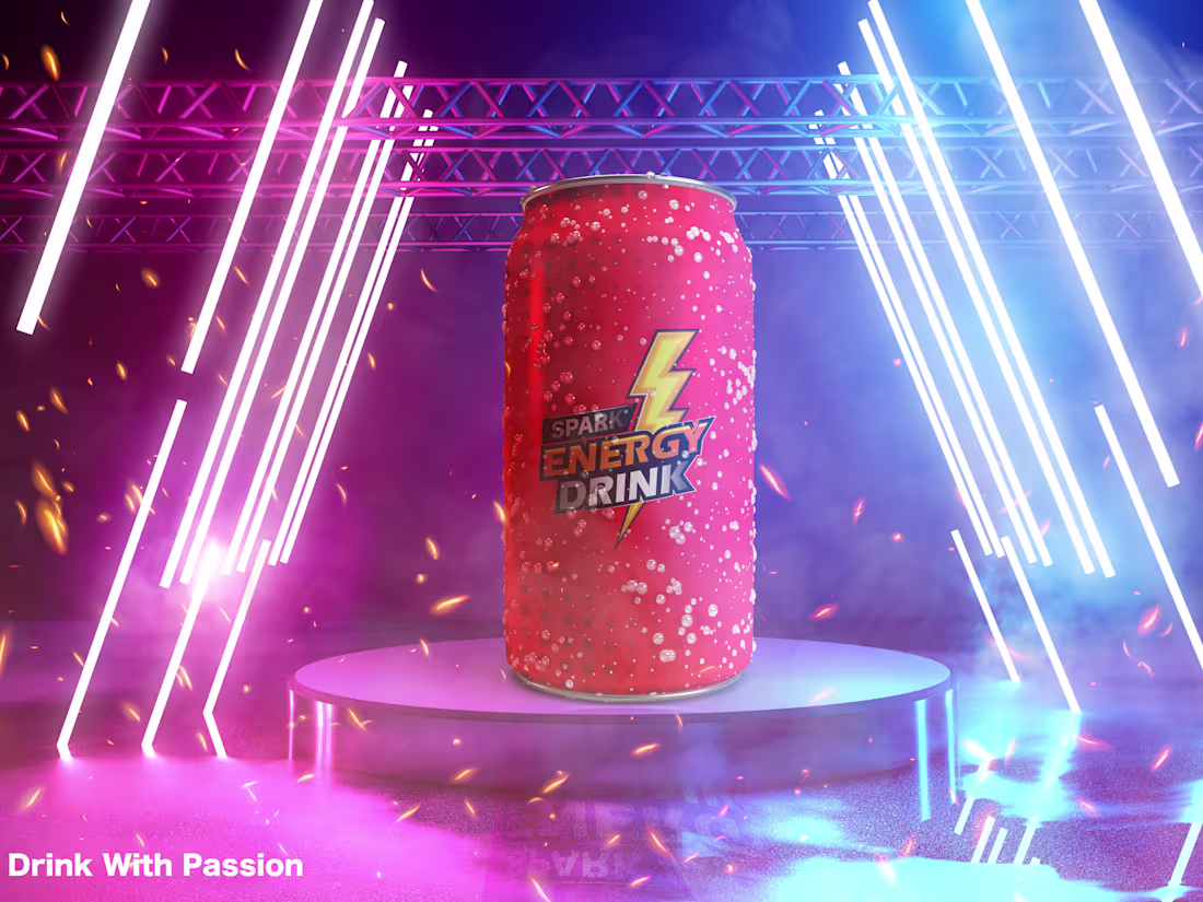 Cover image for Spark Energy Drink