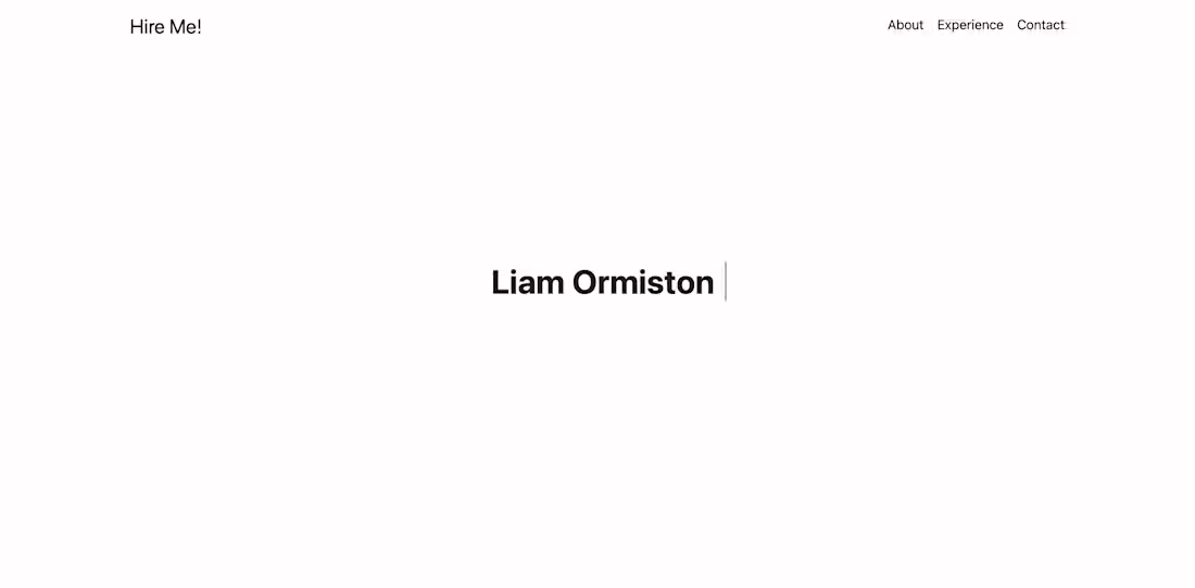 Cover image for Personal Website