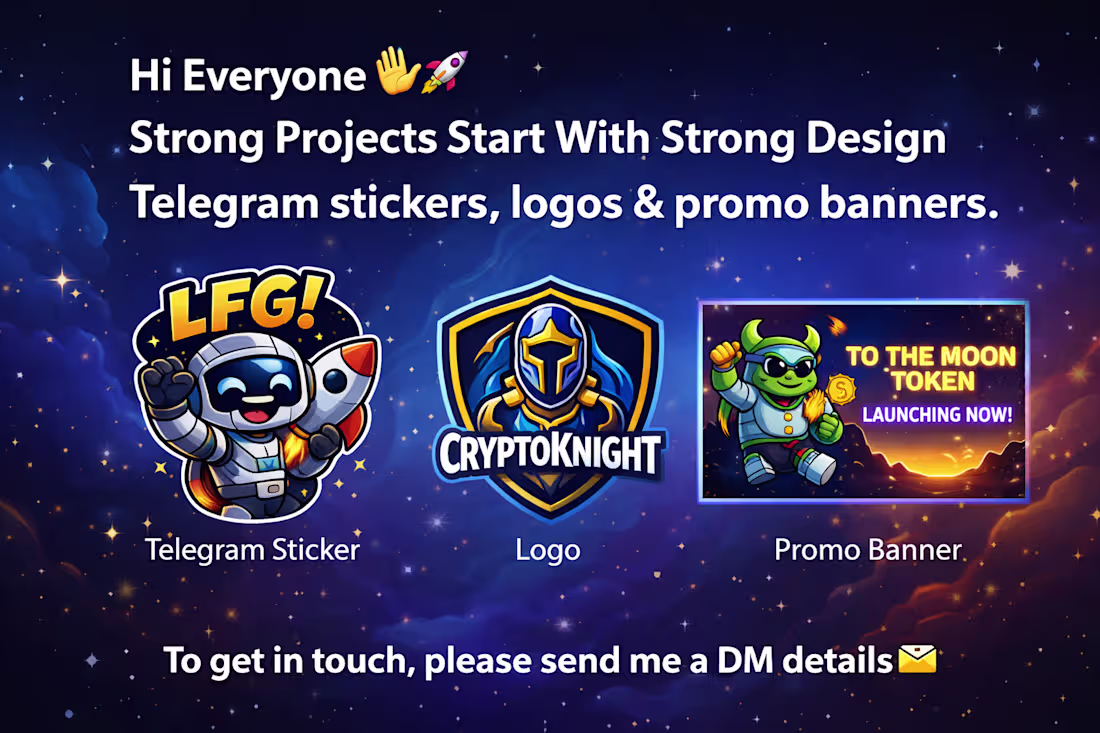 Cover image for Web3 Community Design, Telegram Stickers