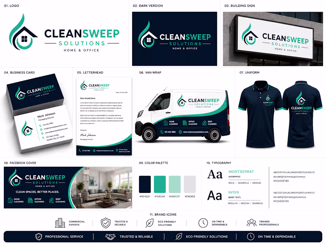 Cover image for Created a complete brand identity