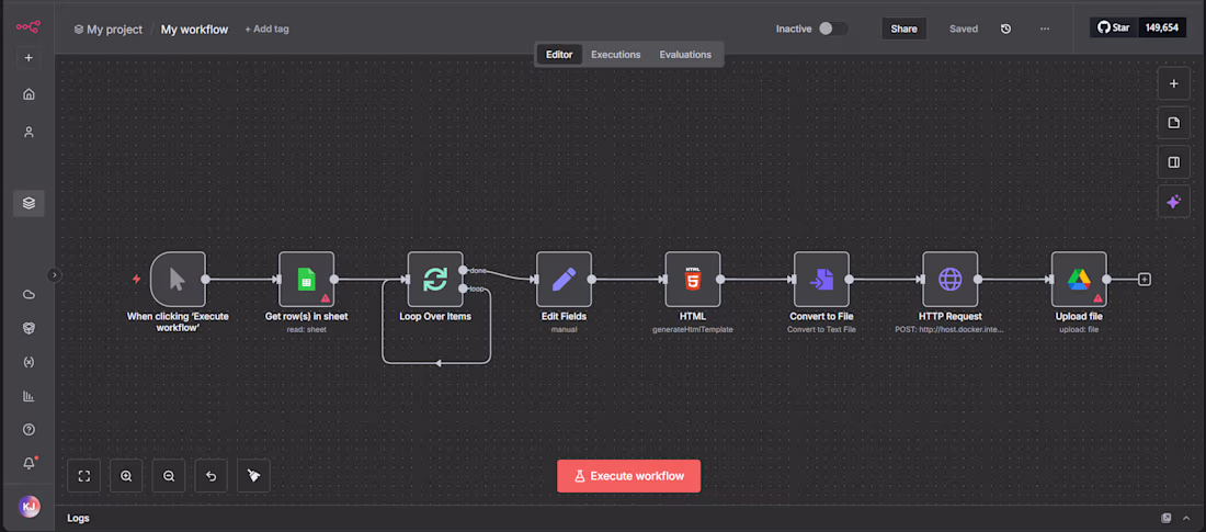 Cover image for Check out my new n8n workflow for HR systems! It generates e...