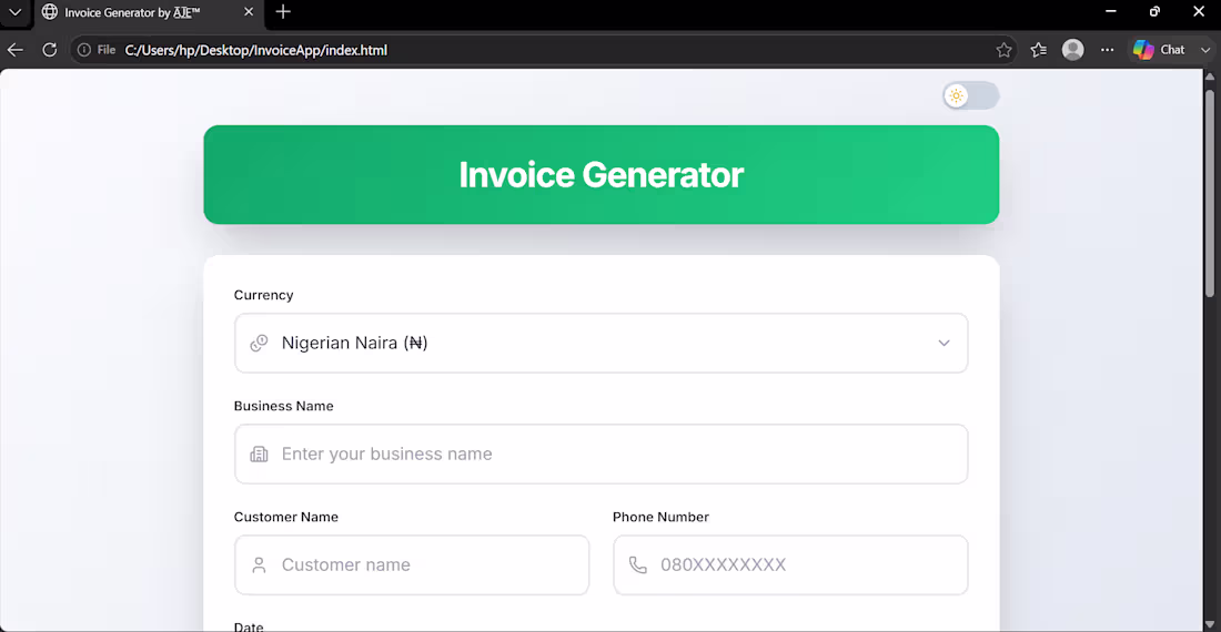 Cover image for Business Web Tool