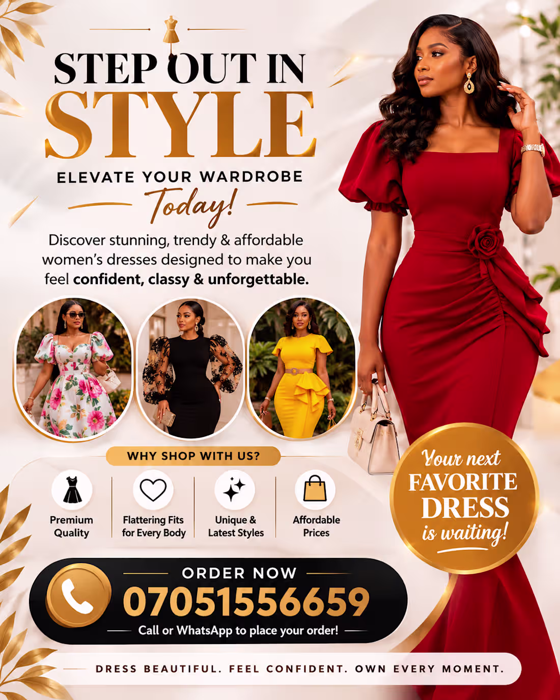 Cover image for Promotional flyer designed for a