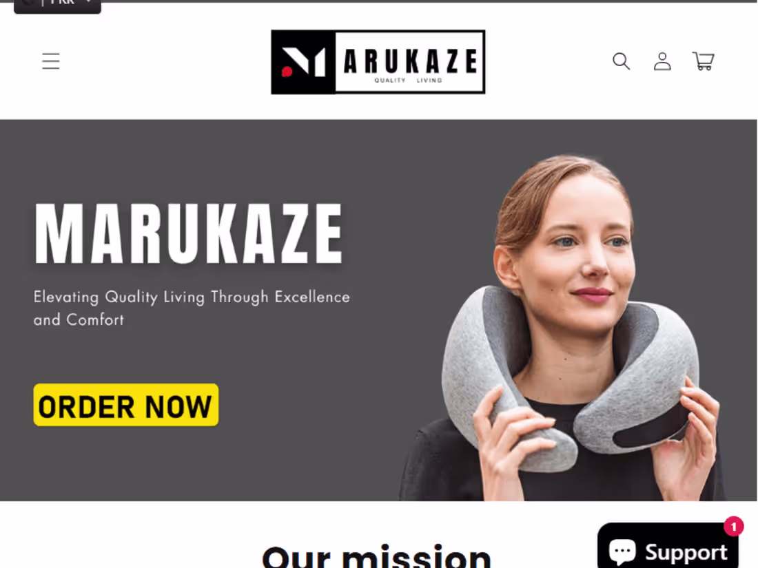 Cover image for Marukzae - Neck Pillow
