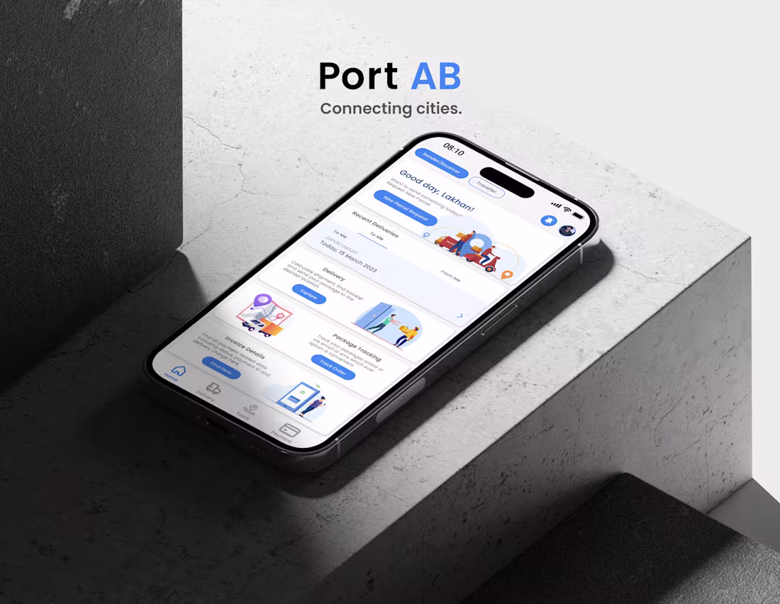 Cover image for PortAB, Mobile App