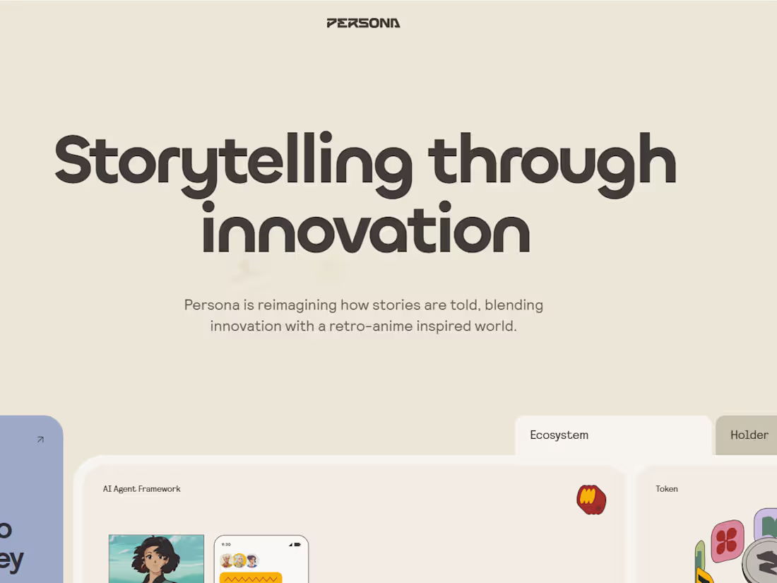 Cover image for Persona Journey
NFT ecosystem with social