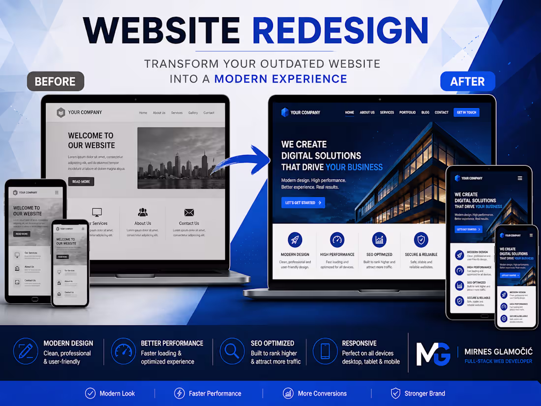 Cover image for Website Redesign
