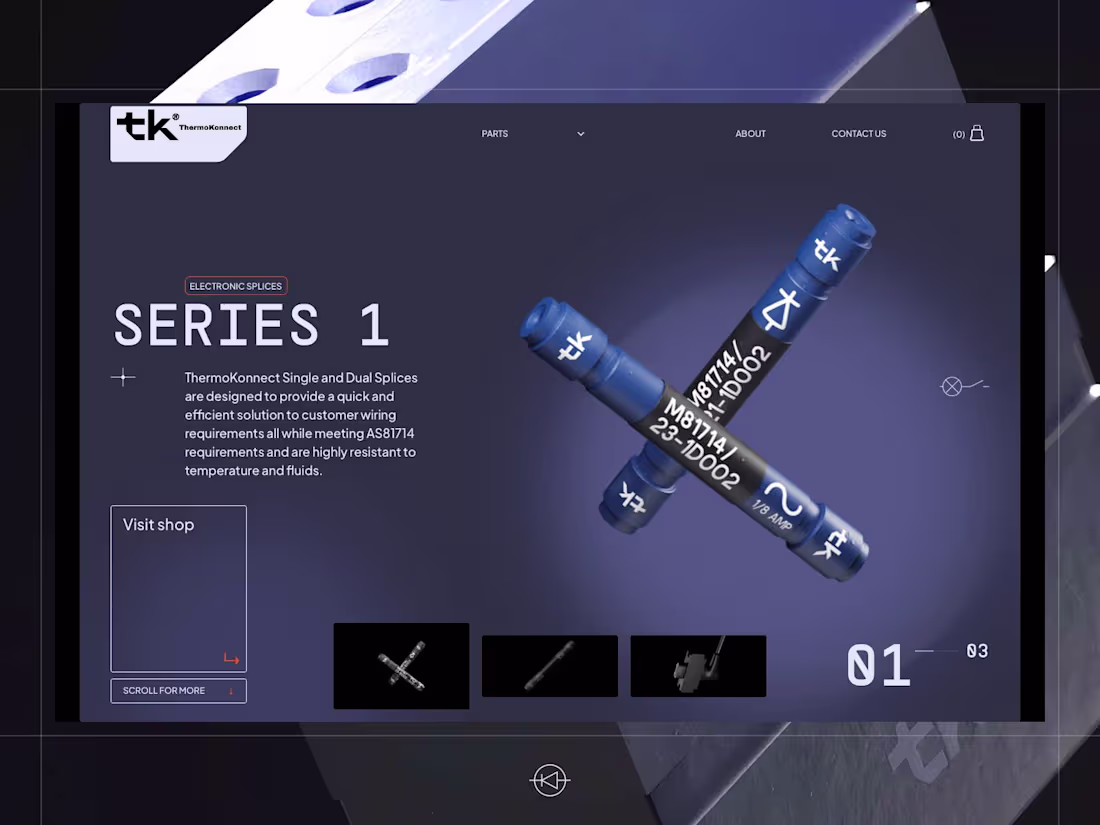 Cover image for ThermoKonnect – Design and Development for manufacture company