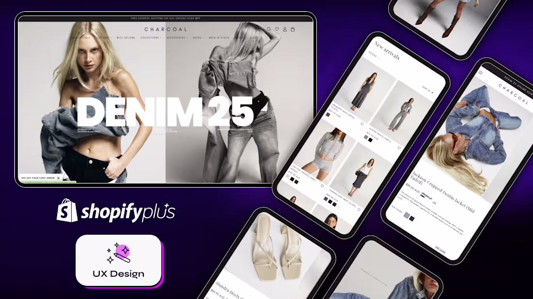 Cover image for CHARCOAL CLOTHING Shopify Plus 