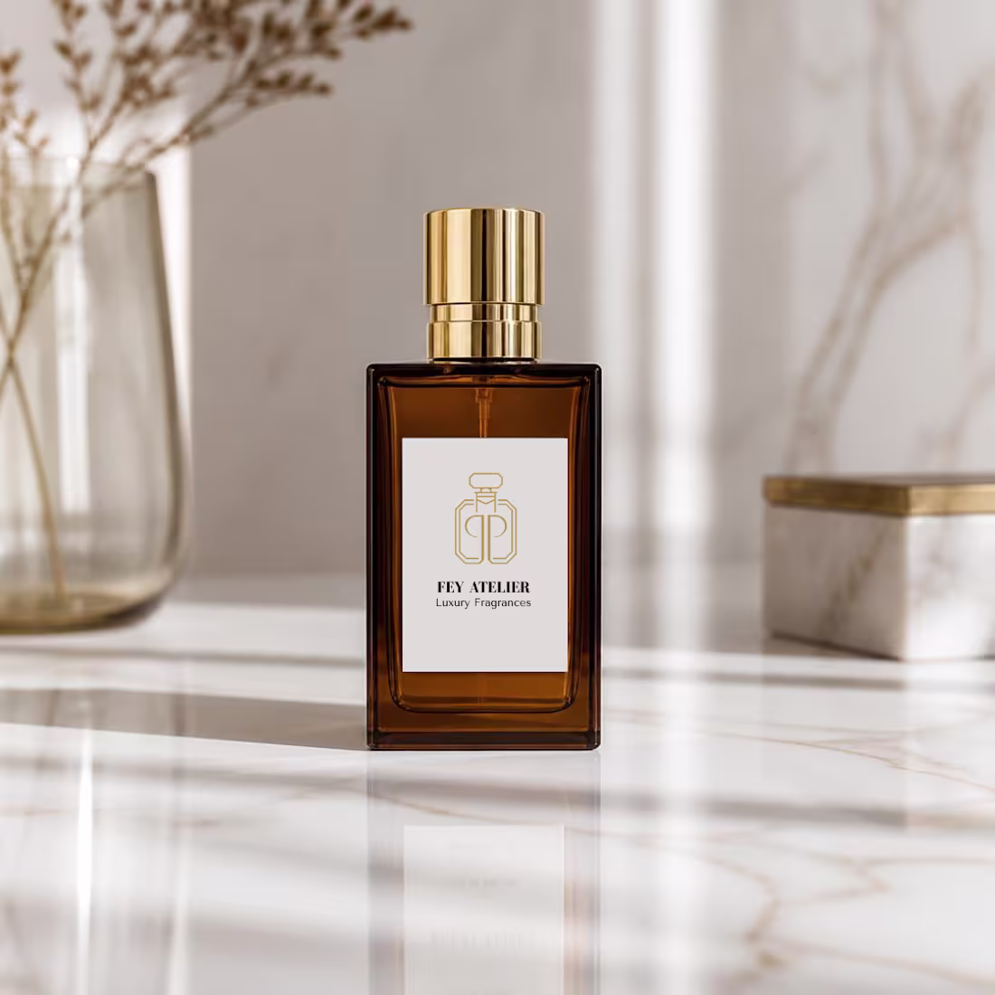 Cover image for FEY ATELIER - Luxury perfume branding & Visual Identity 