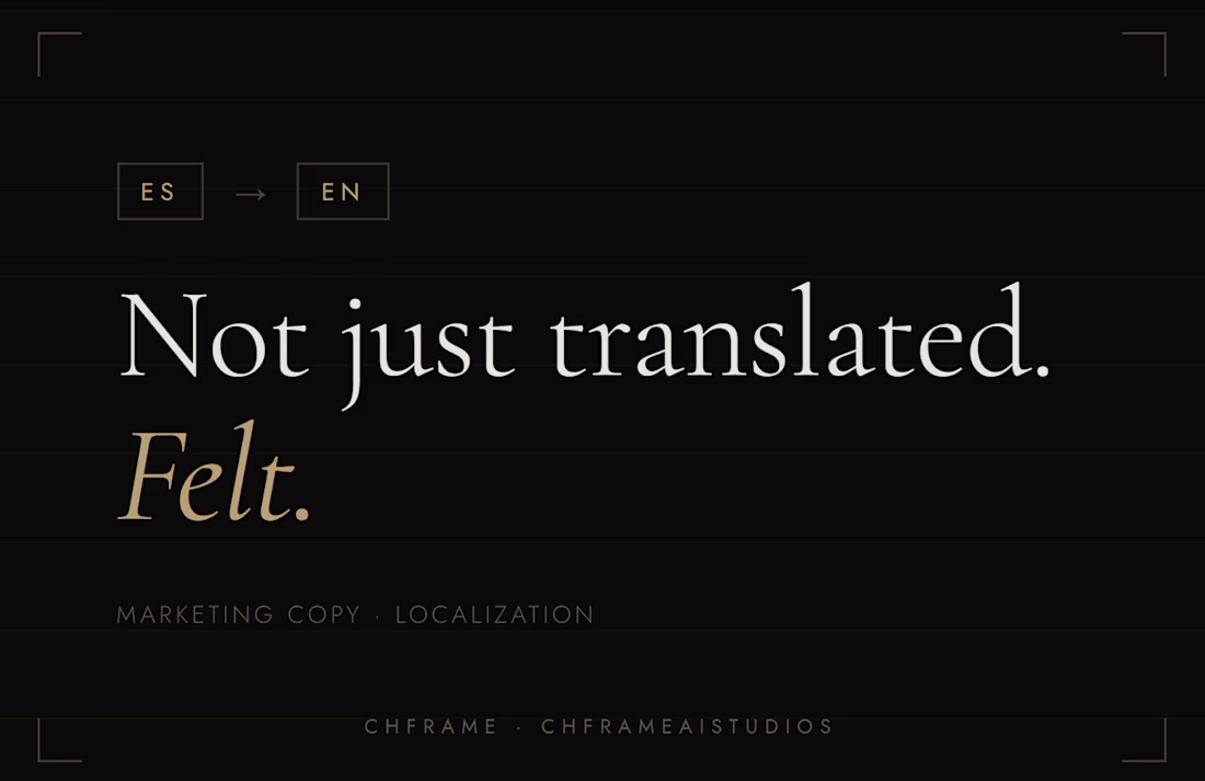Cover image for Spanish/English Translation & Localization