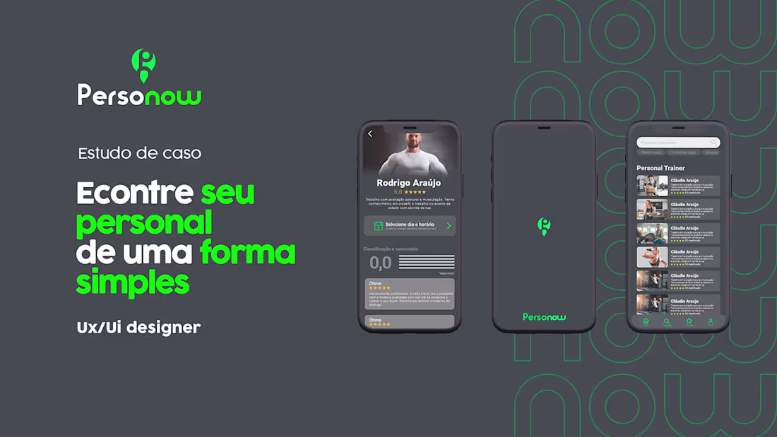 Cover image for Personal Trainer Ux/Ui designer Estudo de caso