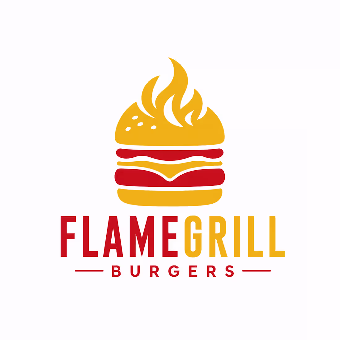 Cover image for A logo combining the burger