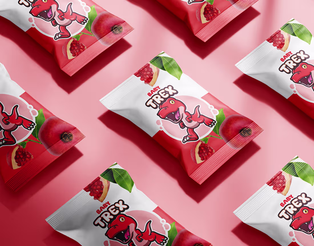 Cover image for Baby T-Rex Mascot Logo Branding