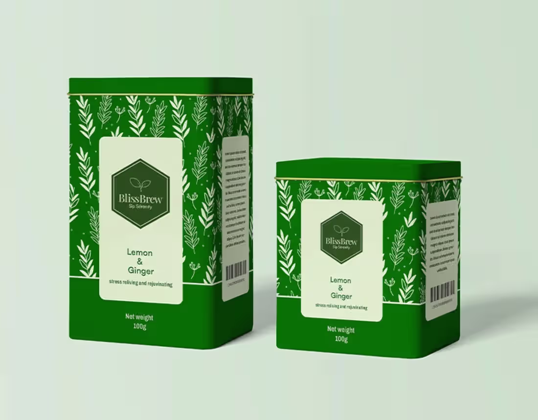 Cover image for BlissBrew : A Premium Tea Packaging and Branding