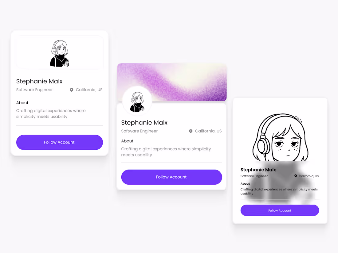 Cover image for Hello Kitsu Fam👋
A modern profile card