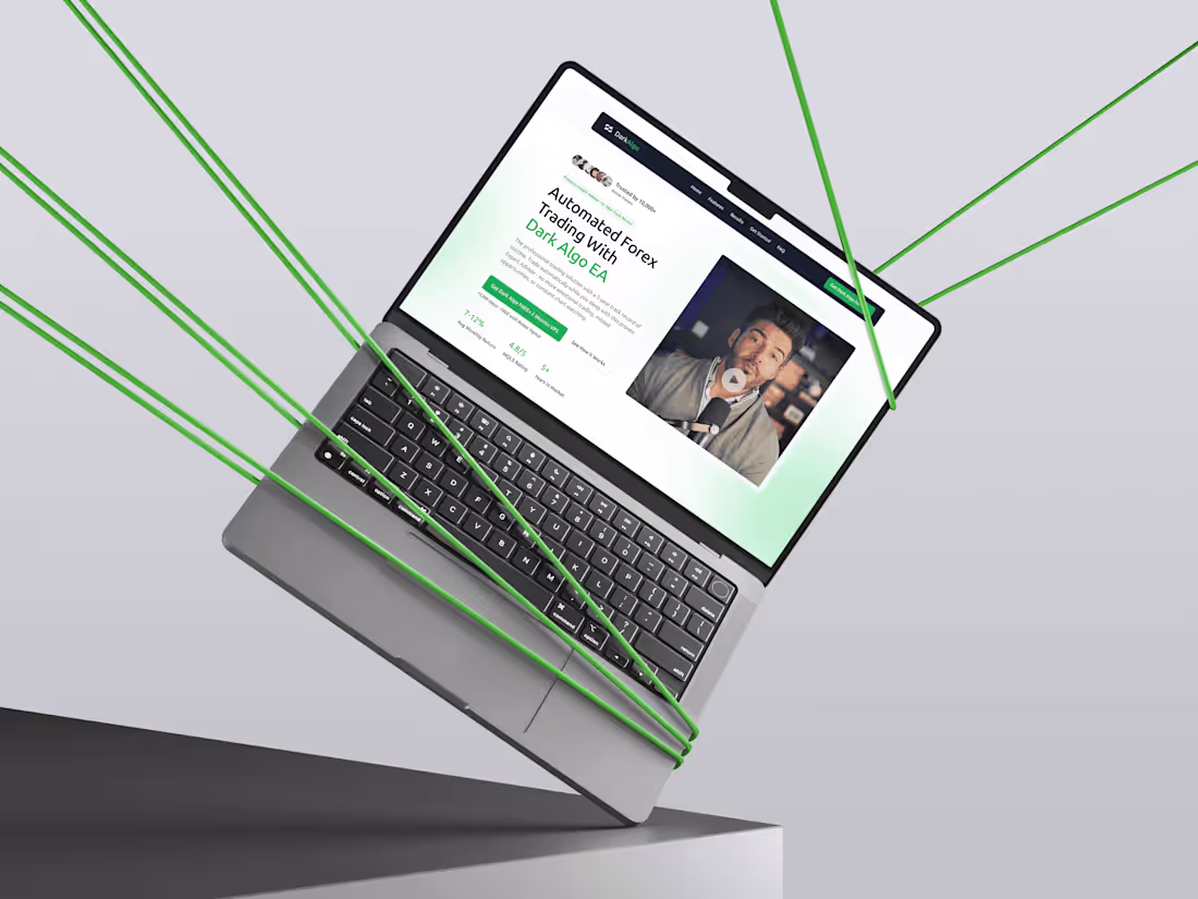 Cover image for Dark Algo EA — Forex Trading Bot Website