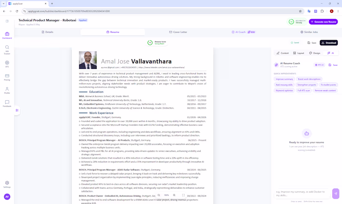 Cover image for Automate CV & Cover Letter Customization for Job Applications
