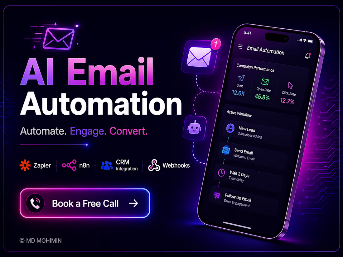 Cover image for AI Email Automation