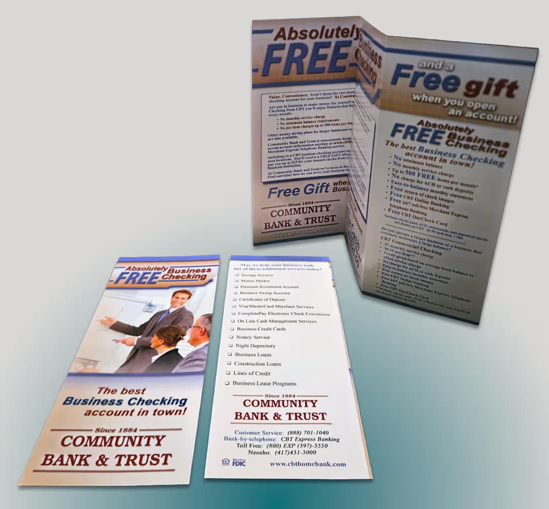 Cover image for A full‑color tri‑fold brochure created