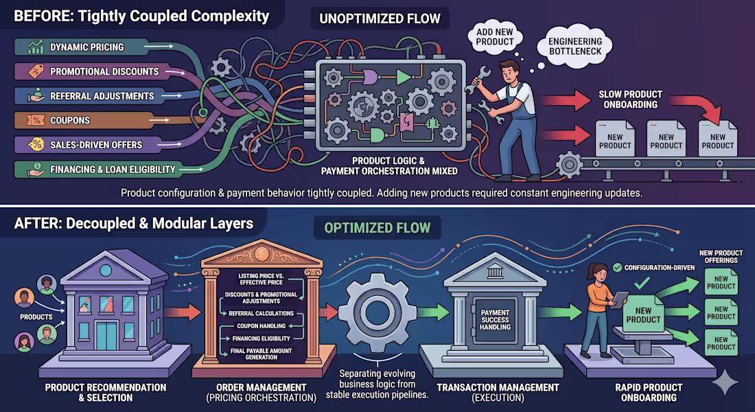 Cover image for Decoupling Product Logic from Payment