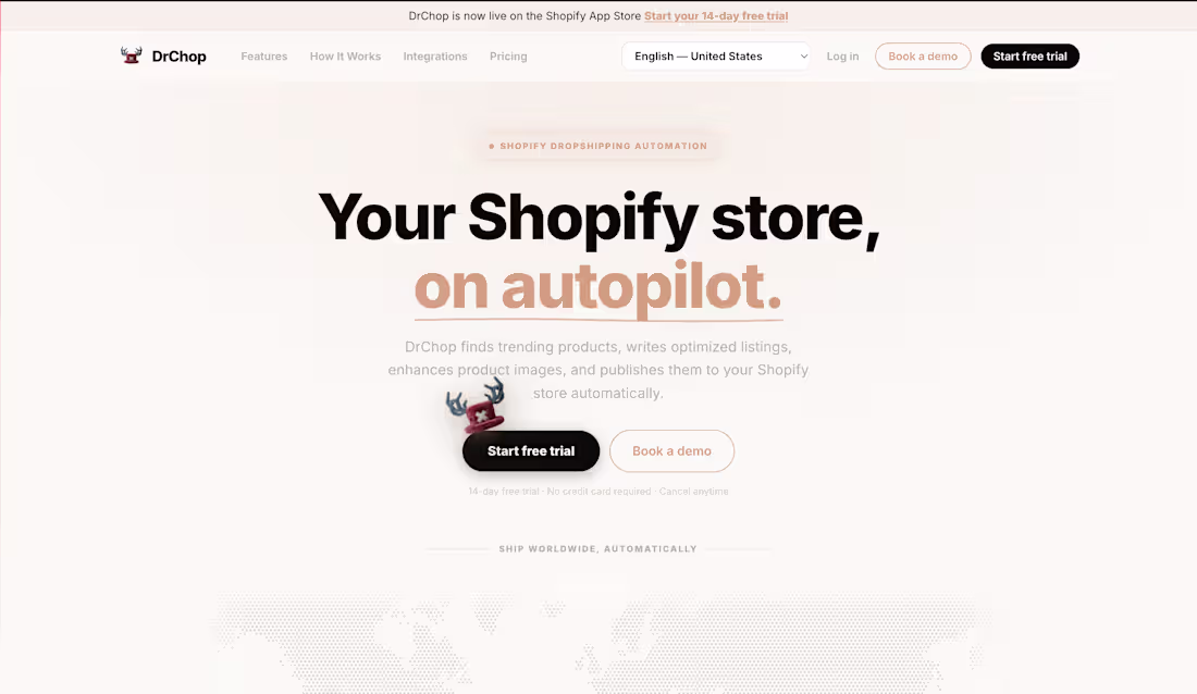 Cover image for DrChop — Autonomous Dropshipping Agent