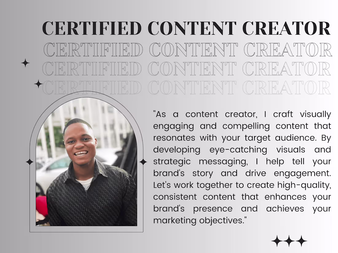 Cover image for A content creation expert for social media post