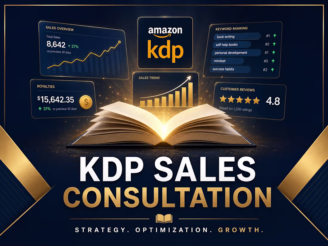 Cover image for KDP Sales Consultation