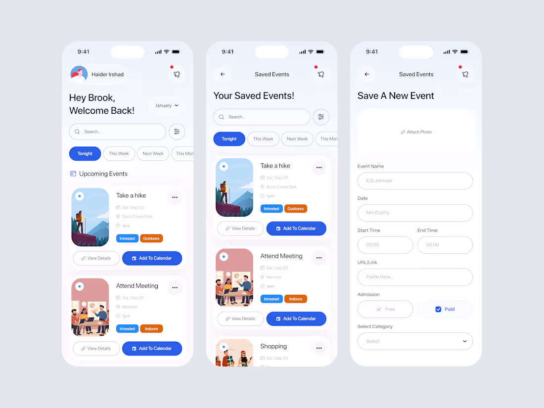 Cover image for Adventure App Design