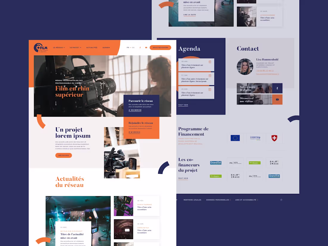 Cover image for Film en Rhin Supérieur - Website