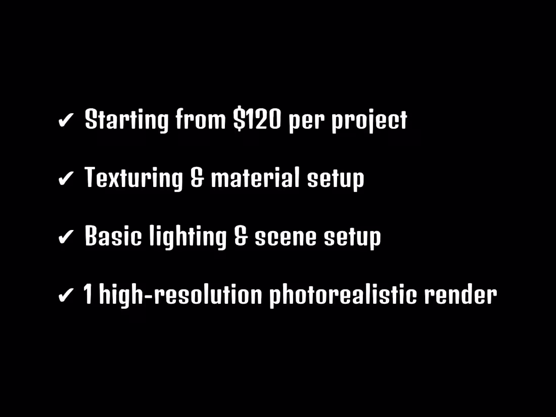 Cover image for Basic Package – "Render Boost"