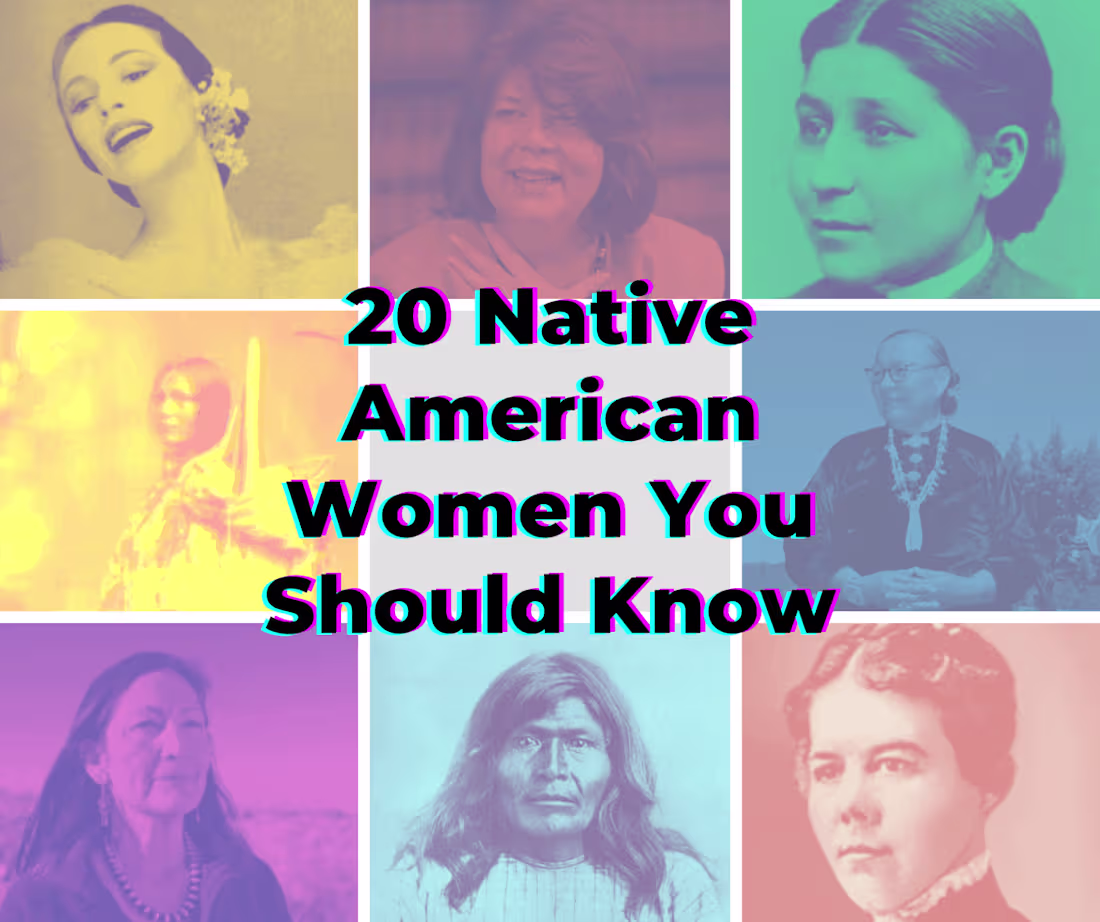 Cover image for BLOG: 20 Inspiring Native American Women (50K Shares!)