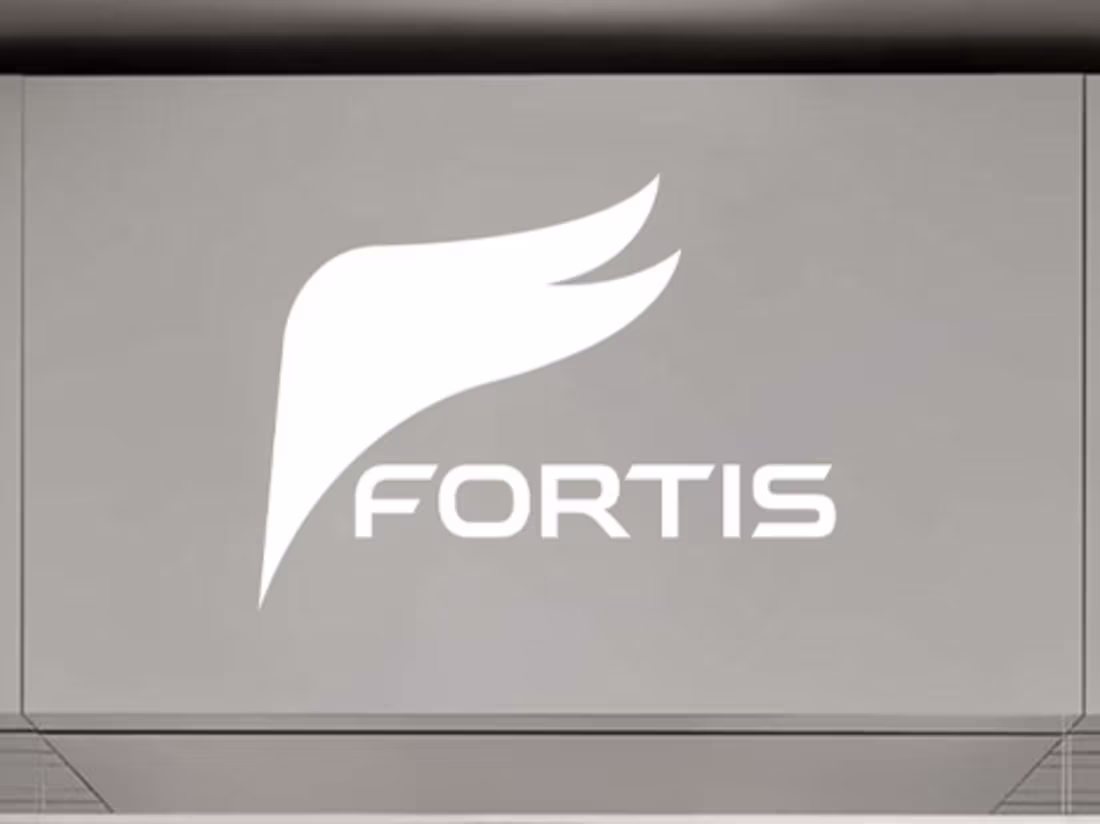 Cover image for Fortis Tech company Brand design.