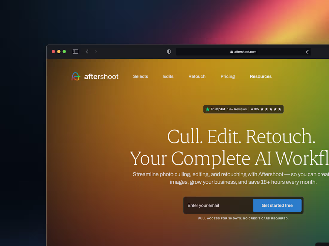 Cover image for Aftershoot Redesign