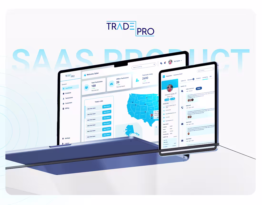 Cover image for Admin & Dispatch Dashboard Design