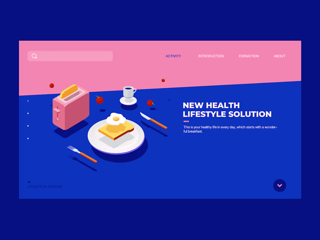Cover image for Lifestyle Illustration/Website idea