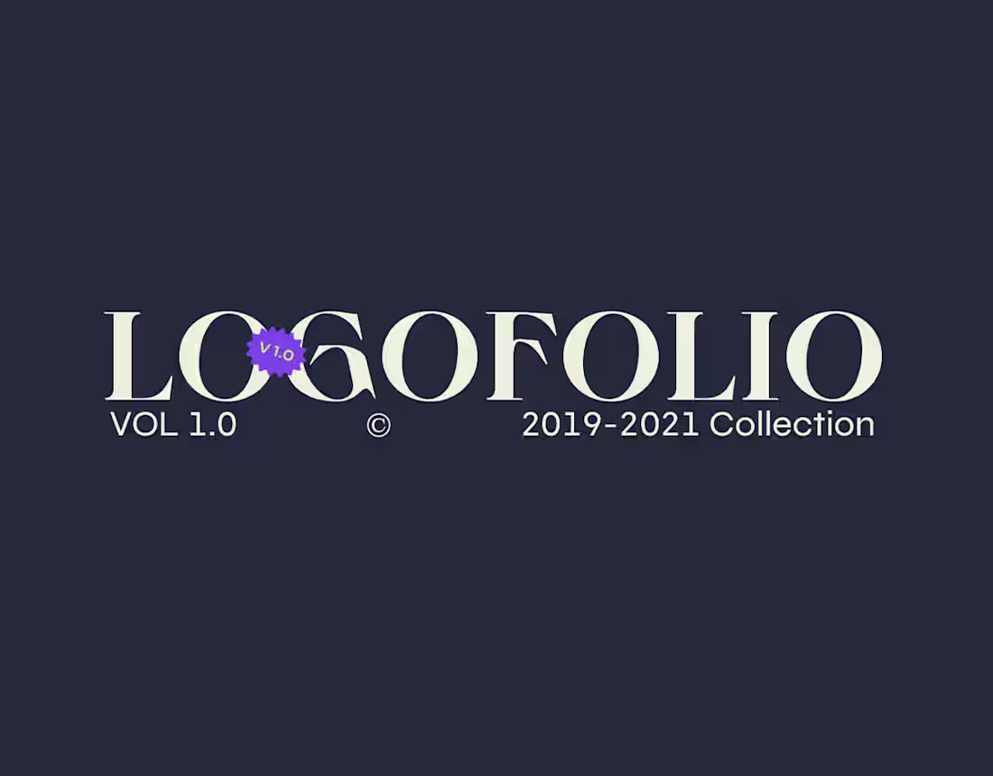 Cover image for LOGOFOLIO VOL. 01 ~ 19-21