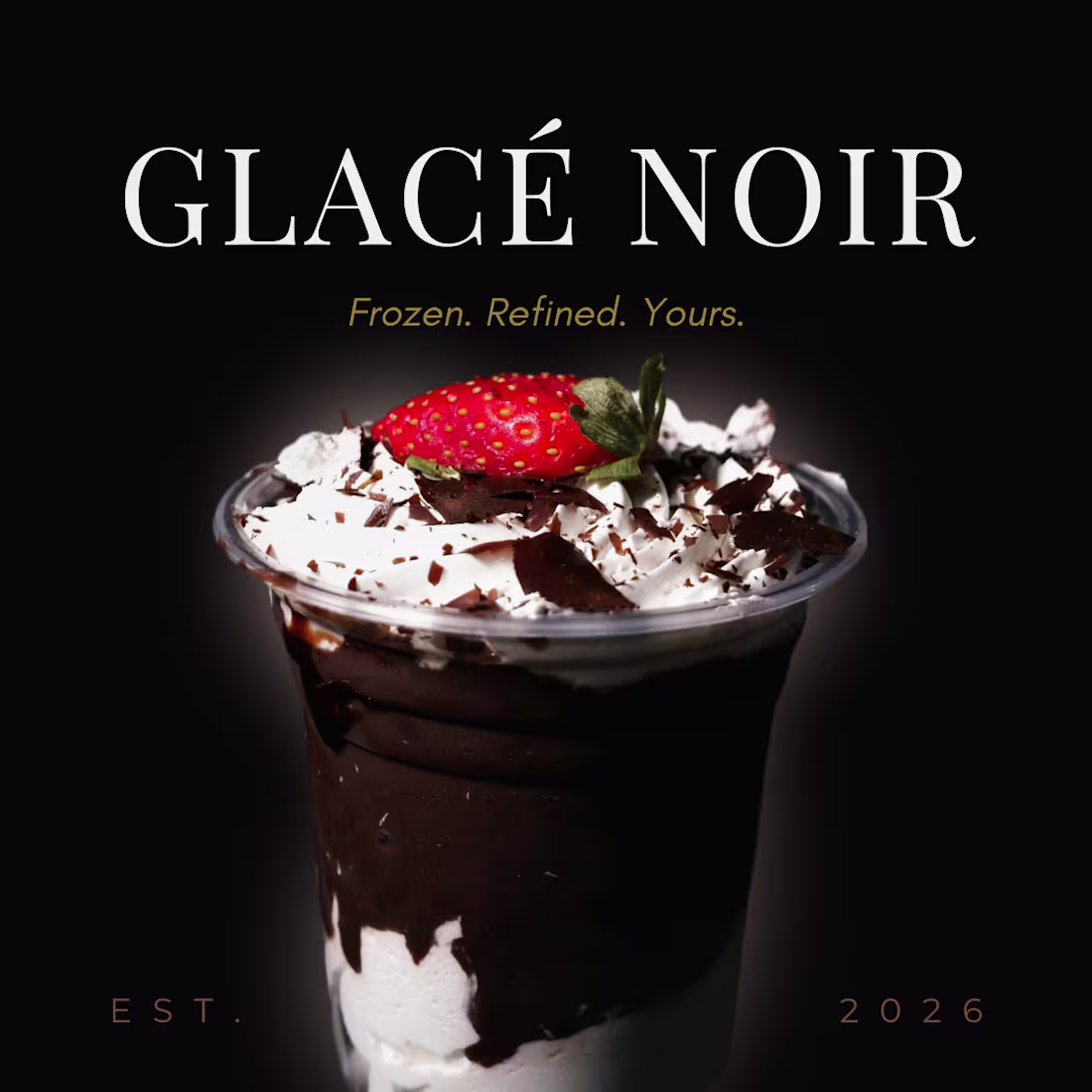 Cover image for Glacé Noir — A frozen